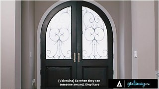 Lonely Housewife Valentina Nappi Has Secret Lesbian Affair With Petite Katrina Colt