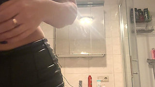 Check Out This Video for Brandon! I'm Completely Naked Playing with My Body in the Shower! I'm so Horny and Squirt a Lot!