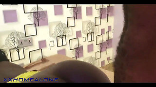 Ebony MILF Stepmom Help Stepson