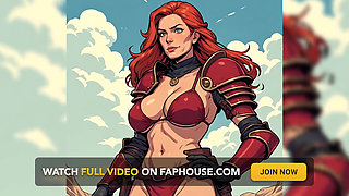 Anime Style Sexy Warrior MILFs