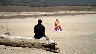 Horniest Amateur Blonde Teen caught masturbating on Webcam