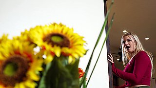 Seductive blonde damsel Britt Blair Enjoys sucking and riding BBC