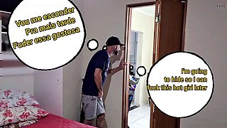 Blindfolded Fanny Squirting Endures Cuckold Fetish as Cuckolds Friend Roughly Pounds