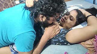 Mallu Couple Hot Boobs Suck, Hot Wife Boobs Suck in Night