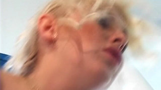 Two Sluts From Germany Got Fucked Together at Pool Threesome