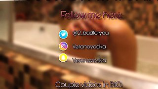 Horny amateur couple close up anal on webcam