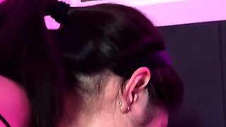 Slutty brunette nurse hardcore pov sex in hospital