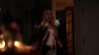 Busty and lusty young babes drowning in lesbian pleasures