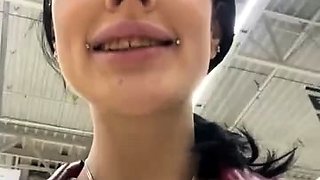 Melissa_crazy pussy and boobs in public