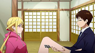 Cartoon animation, sex love, cherry
