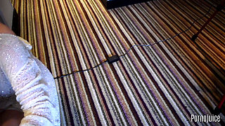 Hot Art Student Plays with an Older Mans Black Cock Starring Lilac