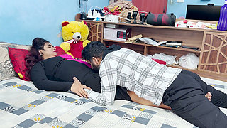 Malayali Girl Boss Hot Hard Fuck with Men Staff in Bedroom