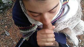 STRANGER HIKING FUCKED IN THE MOUNTAINS