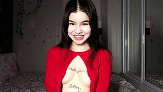 Brunette Solo Webcam Masturbation