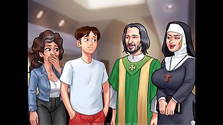 Johannes helps Consuela land a job while Roz gives him a blowjob