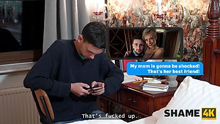 Shame4k. czech domineering lady got so urinated off so she nailed that guy hard