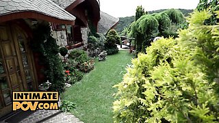 Footjob sex with witching Freya Dee from Its POV