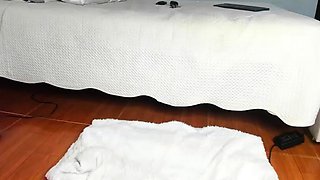 Brazilian babe masturbates then fucked
