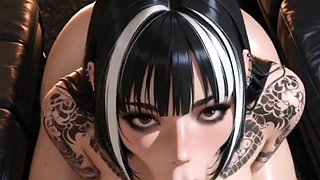 Manga porn anime - My acquaintance observes me in sofa and begins to me highly mouth-watering