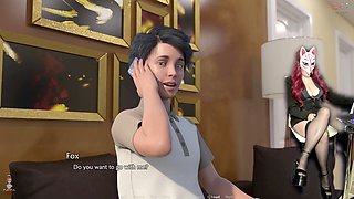 Golden stud has fun fapping to uber-sexy granny in tights