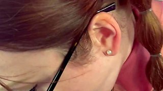 Tan MILF doggystyle fucks a big cock