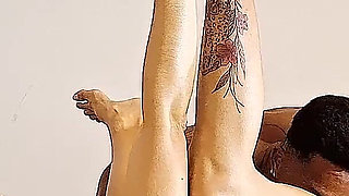 O Big Dotado Fodeu E Arrombou Meu Cu, E Ainda Gozou Dentro.