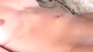 Sweet teen riding cock before getting facialized