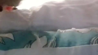 Laura throatfucked with a big lips gag has to swallow a huge load of cum