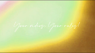 Deep Lunge with Toy: Lesbian Pussy Pulsing