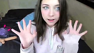 Solo Female Orgasms with Dildo and Vibrator