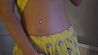 Stripping From My Spongebob Pjs