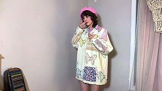 Small tit girl Georgia Jones masturbating in panties