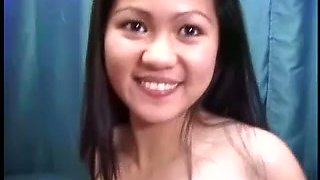 This Asian chick is hornier than she seems and she loves rubbing her twat