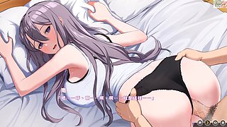 Full penetration from behind, the cock fills the pussy and hits the deepest spots