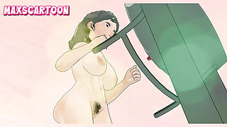 NSFW Hot Adult Short Cartoons - Kate's Naked Run