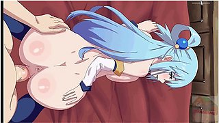 Konosuba Hentai Porn Game With Car Toon