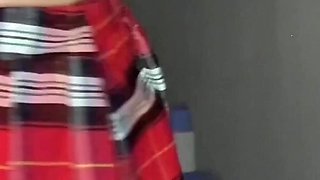 18 Year Old Schoolgirl Dances and Fucks Herself with a Rubber Dildo