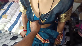 Brother-in-law fucked sister-in-law while she was getting ready before going to the party.