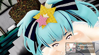 mmd r18 Lily Dragon Lady  sexy girl queen love anal sex with the prince ahegao 3d hentai