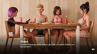 The neighbor arrives at my stepmother's house, seduces me and we end up getting into mischief in the bathroom - goodluke