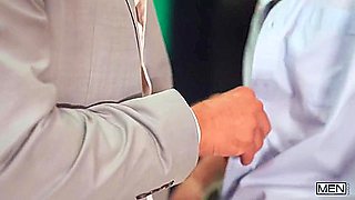 Alpha Wolfe And Roman Todd In Men: Kneeling For Romans Hard Cock Suction