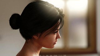 Cartoon 3D Sultry Housewife And Her Construction Worker