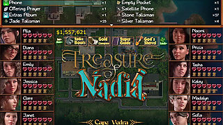 Treasure of Nadia Booty Calls Sex Game Play part 01 Nude Game 18+ Porn Game