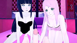 Fucking Hinata and Sakura Get Jealous Step  Naruto Hentai Movie  Full Movie on Sheer or Ptrn Fantasyking3