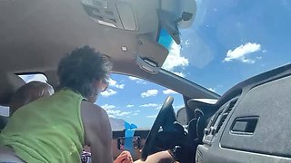 Amateur Couple Beach Blowjob - Hairy MILF Sucks Old Man First Before Photoshoot