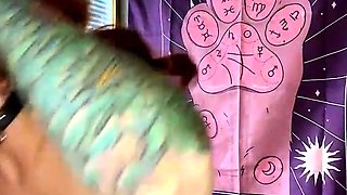 Amateur brunette Michelle with small tit