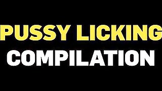 Close-up Of Sloppy Twat Licking Pilation