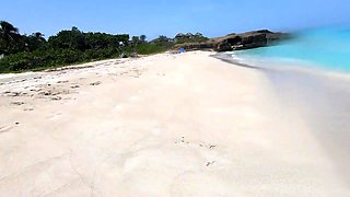Swimming Naked in Cuba's Atlantic Ocean Waters