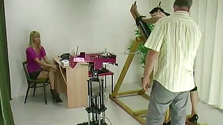 Kirablack Spanking Machine - Ass Whipping
