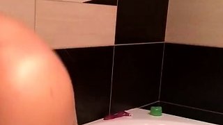 Big boobed Memphis masturbates in a bodystocking